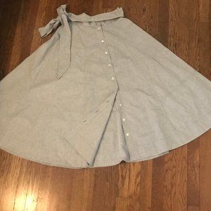 Classic Lisa Marie Hernandez Button up Skirt